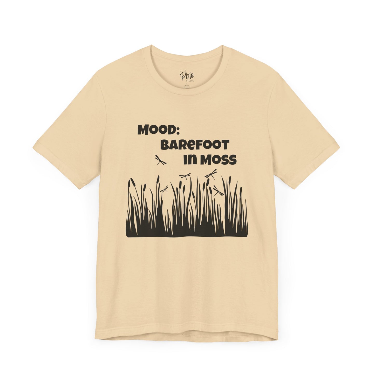 Mood: Barefoot in Moss – Whimsical Fairycore Tee