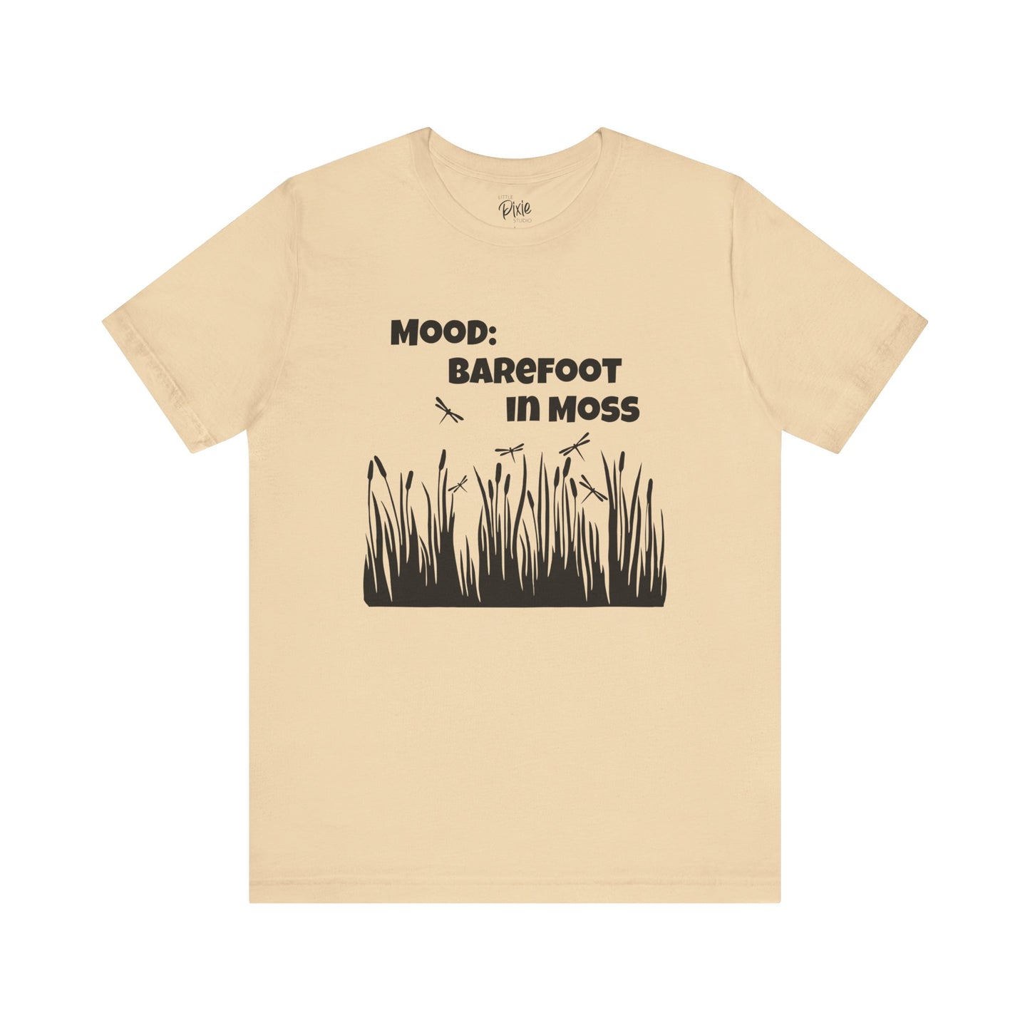 Mood: Barefoot in Moss – Whimsical Fairycore Tee