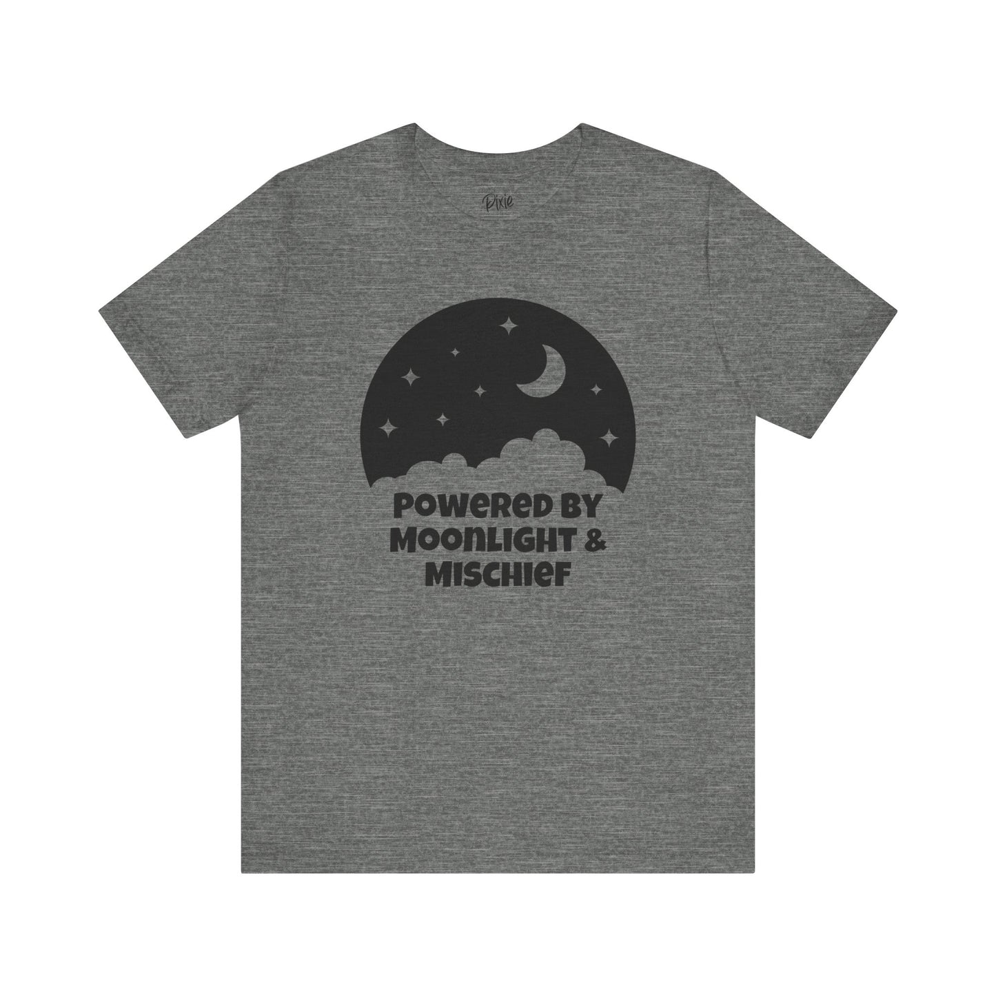 Powered by Moonlight and Mischief – Whimsical Fairycore Tee