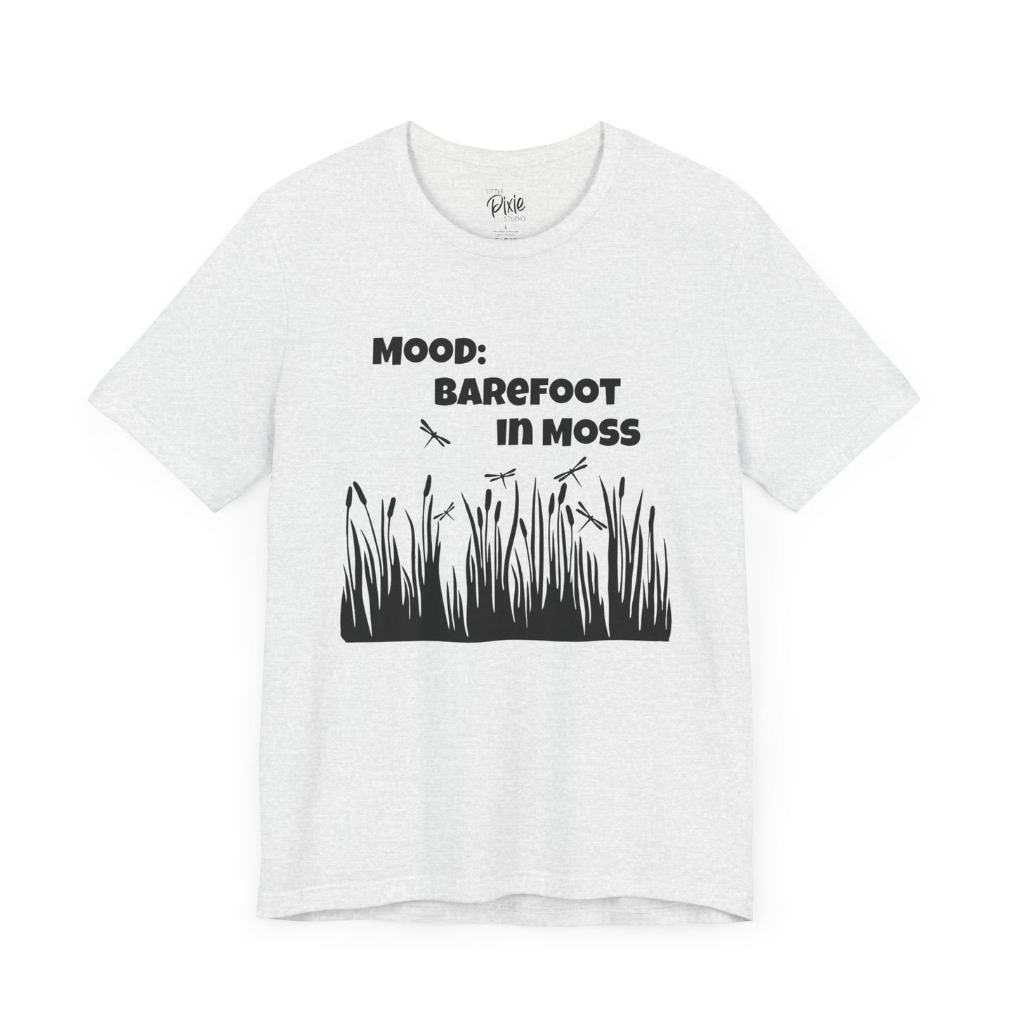 Mood: Barefoot in Moss – Whimsical Fairycore Tee
