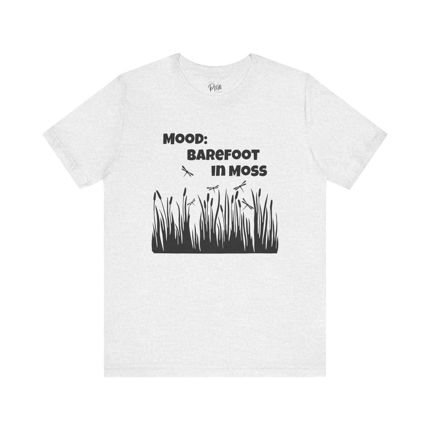 Mood: Barefoot in Moss – Whimsical Fairycore Tee