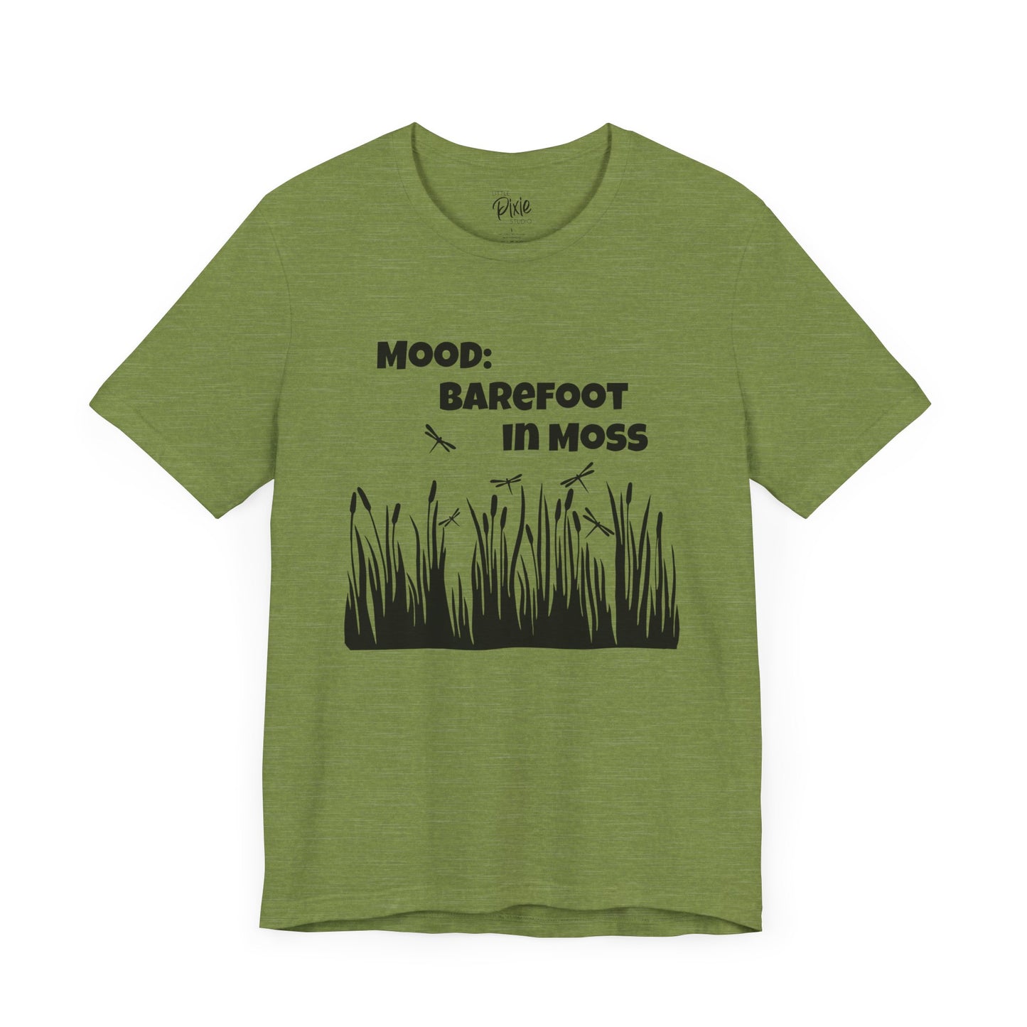 Mood: Barefoot in Moss – Whimsical Fairycore Tee