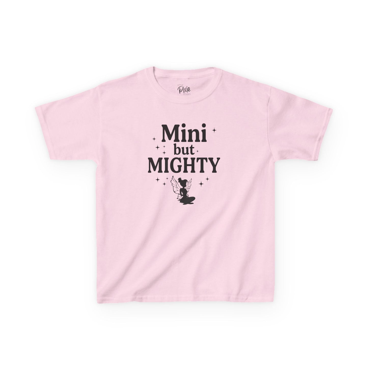 Mini by Mighty Kids Heavy Cotton Tee - Inspirational Youth T-Shirt
