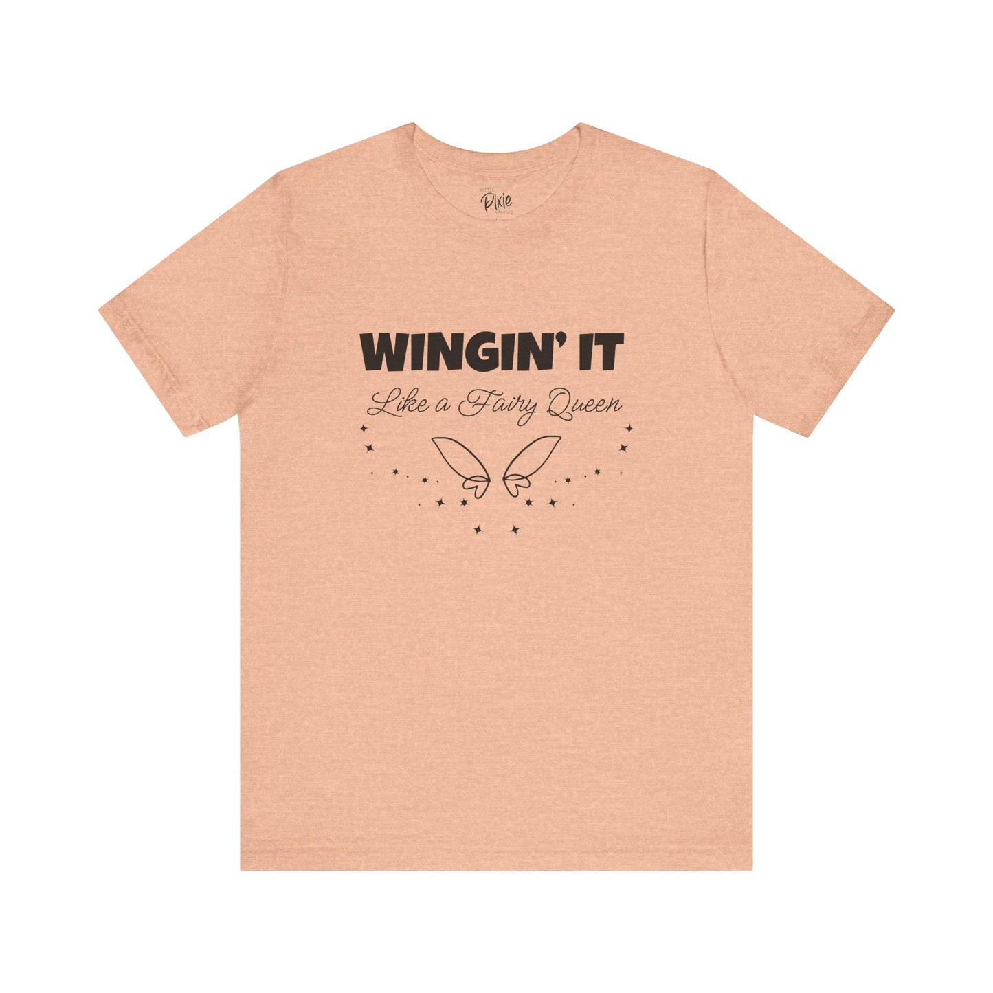 Wingin’ It Like a Fairy Queen – Whimsical Fairycore Tee