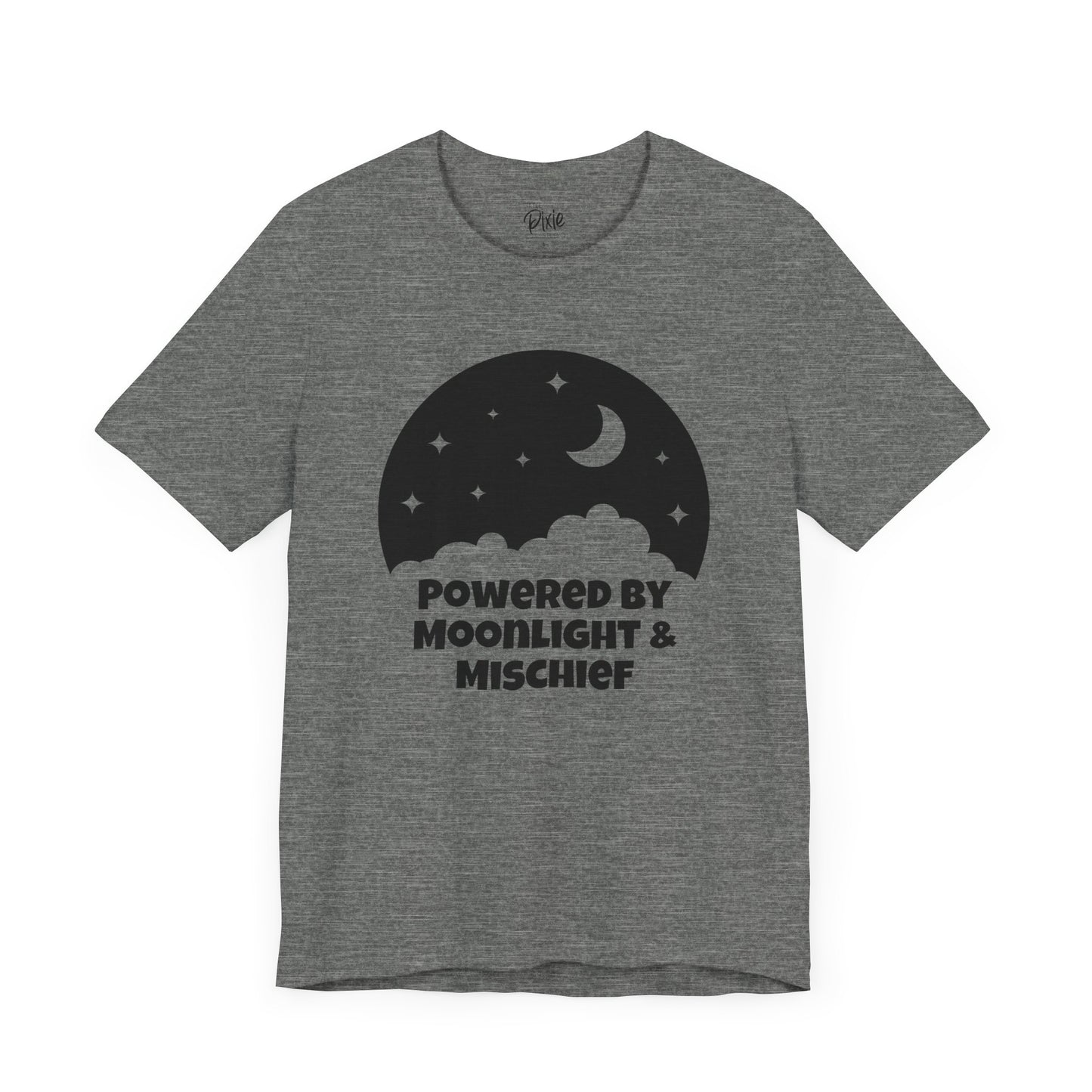 Powered by Moonlight and Mischief – Whimsical Fairycore Tee