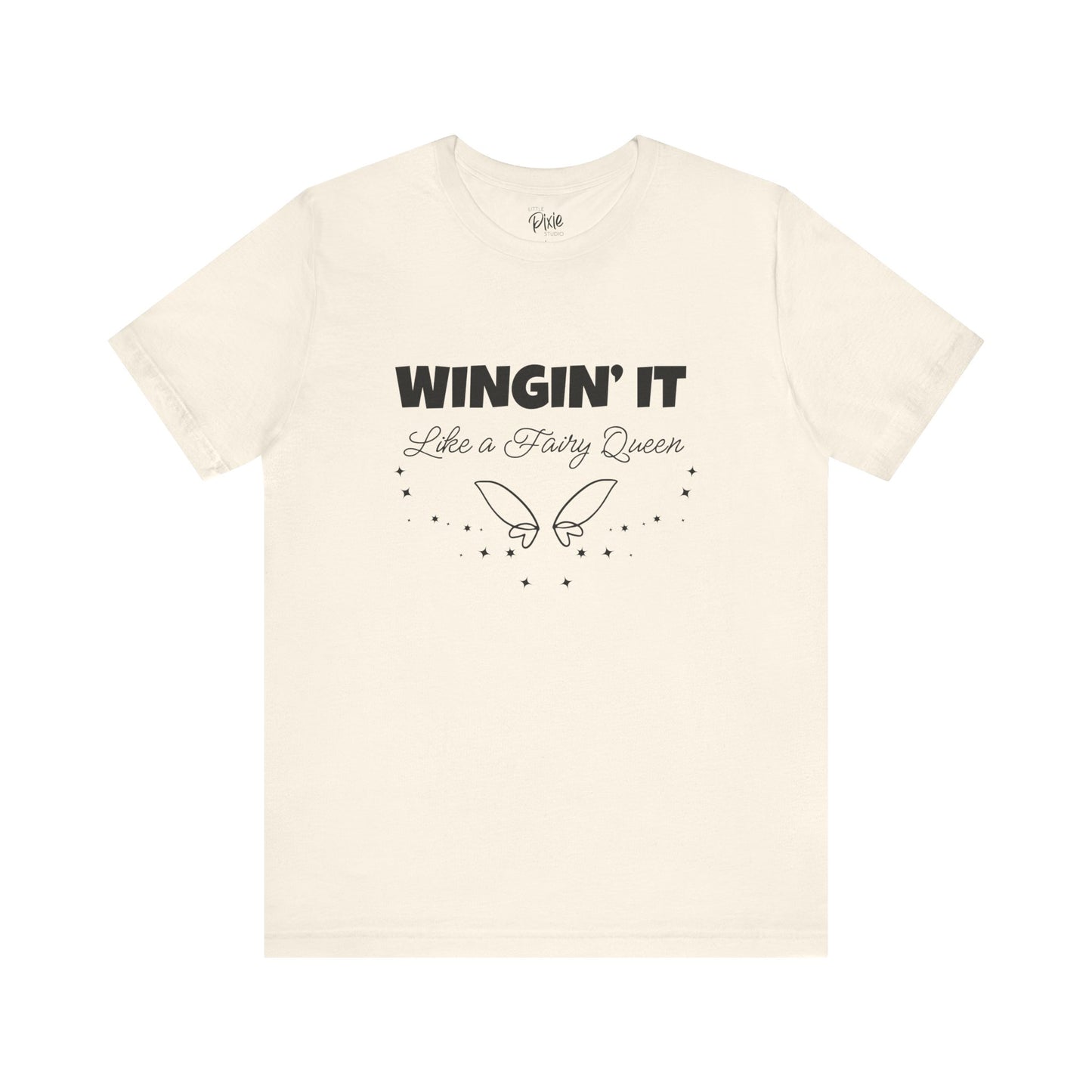 Wingin’ It Like a Fairy Queen – Whimsical Fairycore Tee