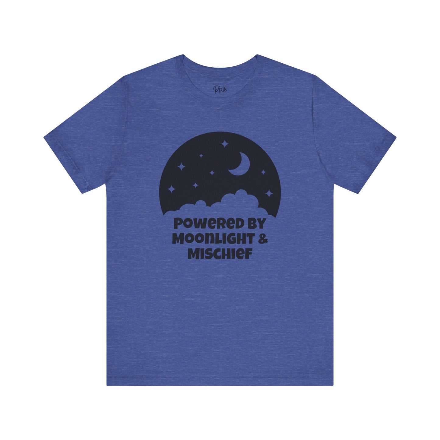 Powered by Moonlight and Mischief – Whimsical Fairycore Tee