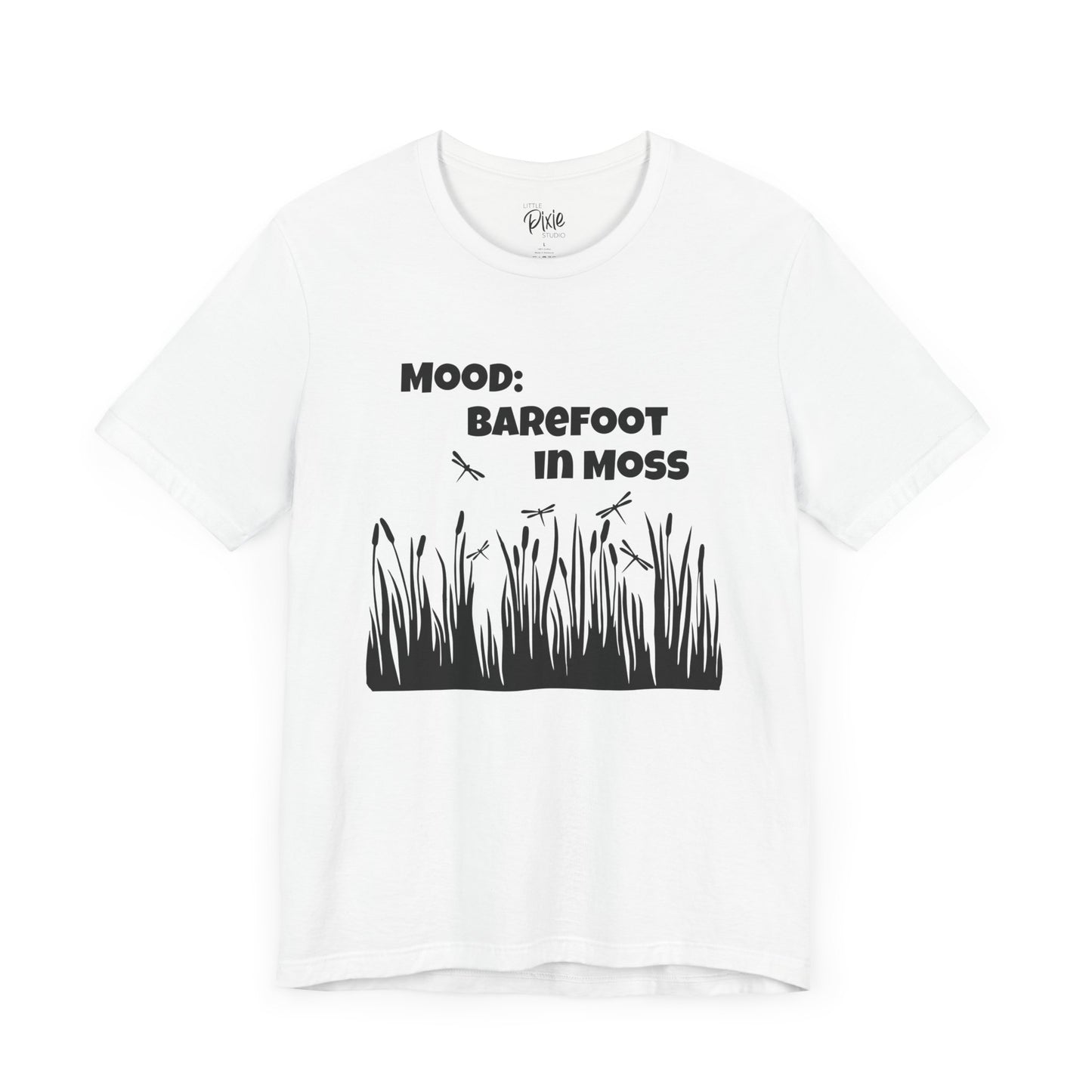 Mood: Barefoot in Moss – Whimsical Fairycore Tee