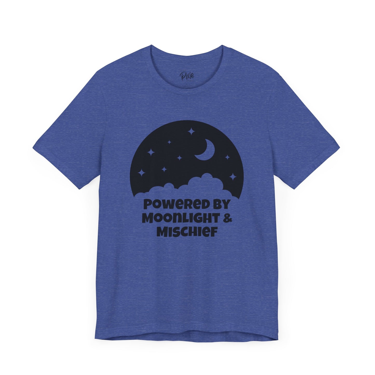 Powered by Moonlight and Mischief – Whimsical Fairycore Tee