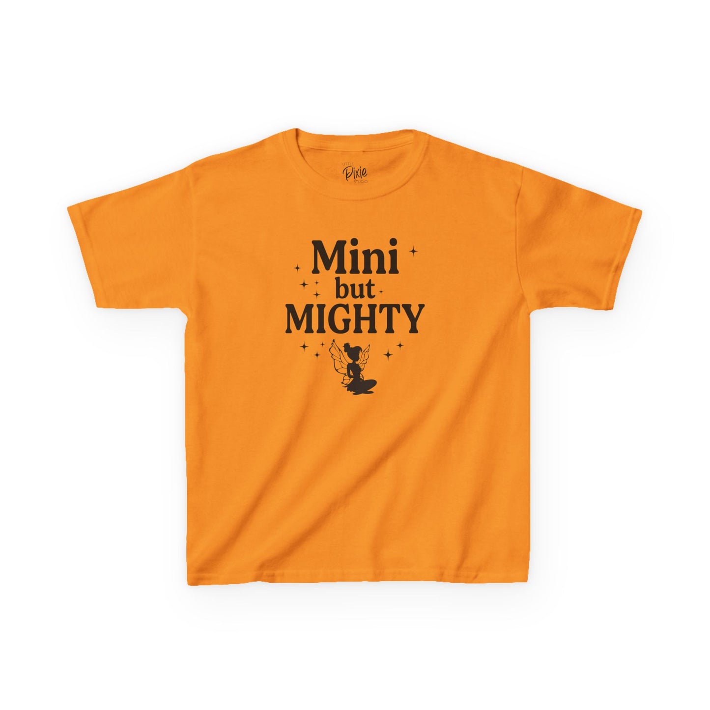 Mini by Mighty Kids Heavy Cotton Tee - Inspirational Youth T-Shirt