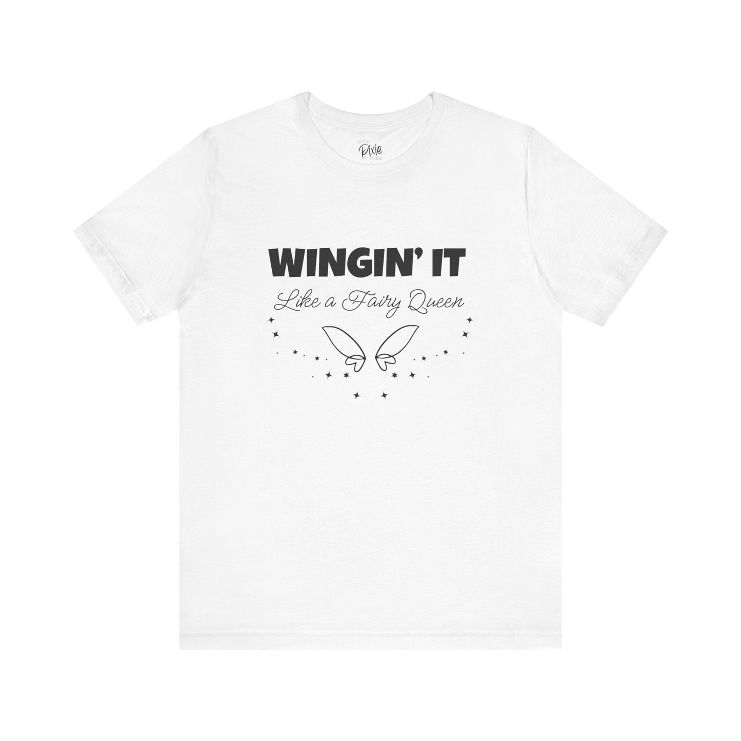 Wingin’ It Like a Fairy Queen – Whimsical Fairycore Tee