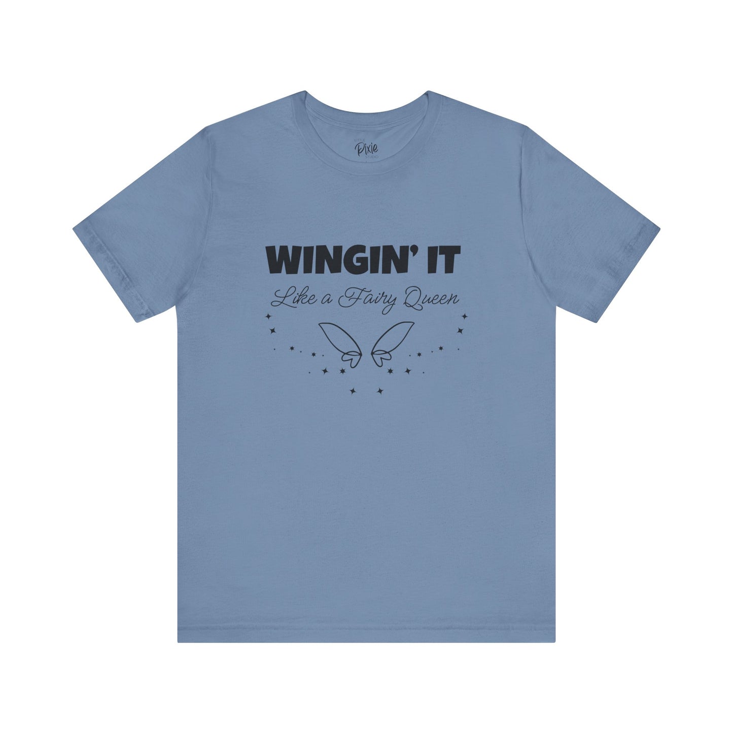 Wingin’ It Like a Fairy Queen – Whimsical Fairycore Tee