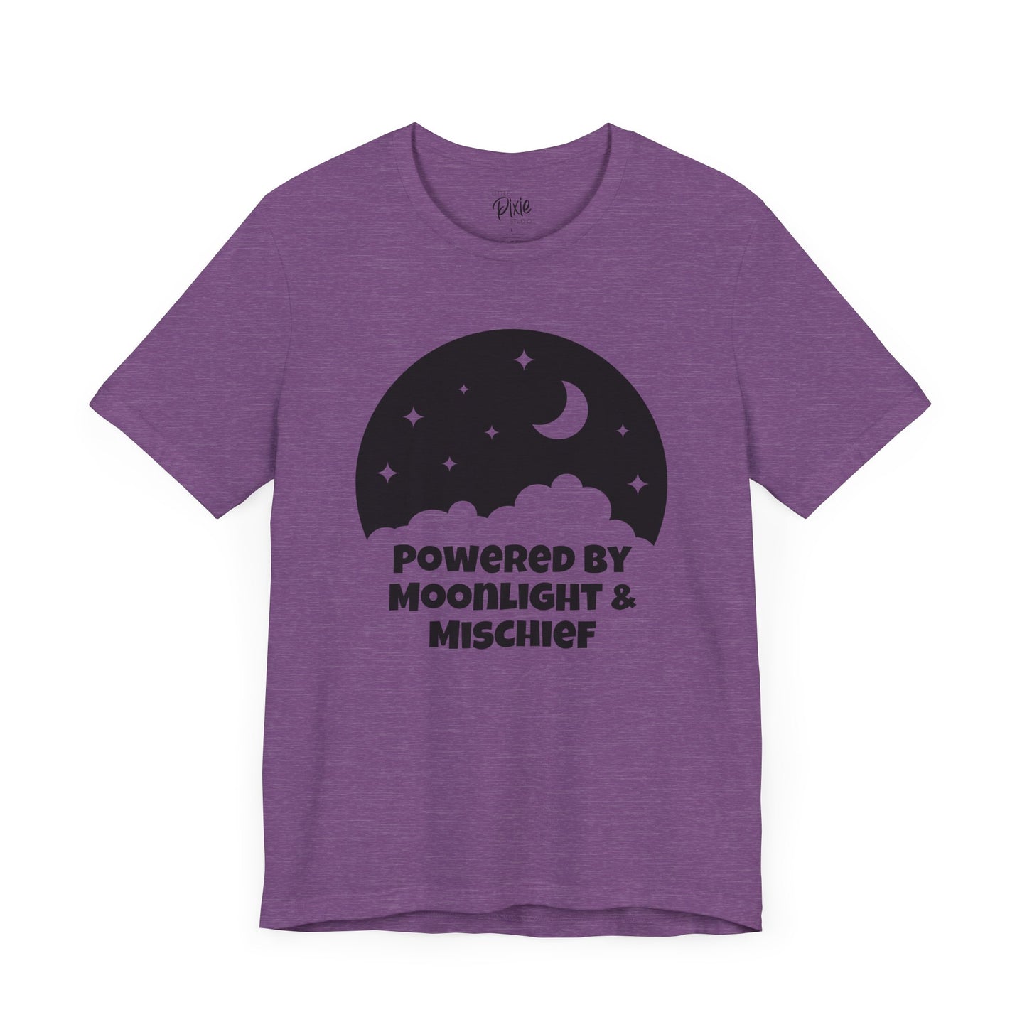 Powered by Moonlight and Mischief – Whimsical Fairycore Tee