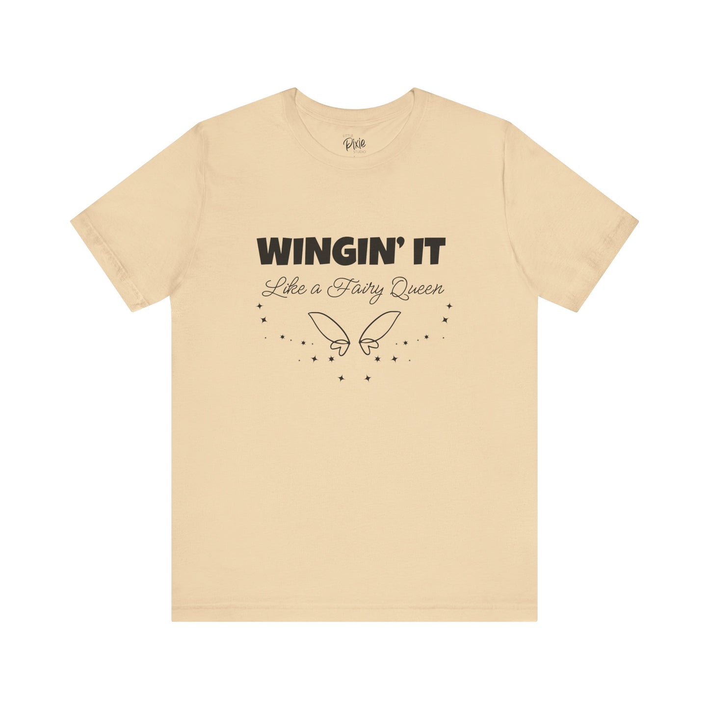 Wingin’ It Like a Fairy Queen – Whimsical Fairycore Tee