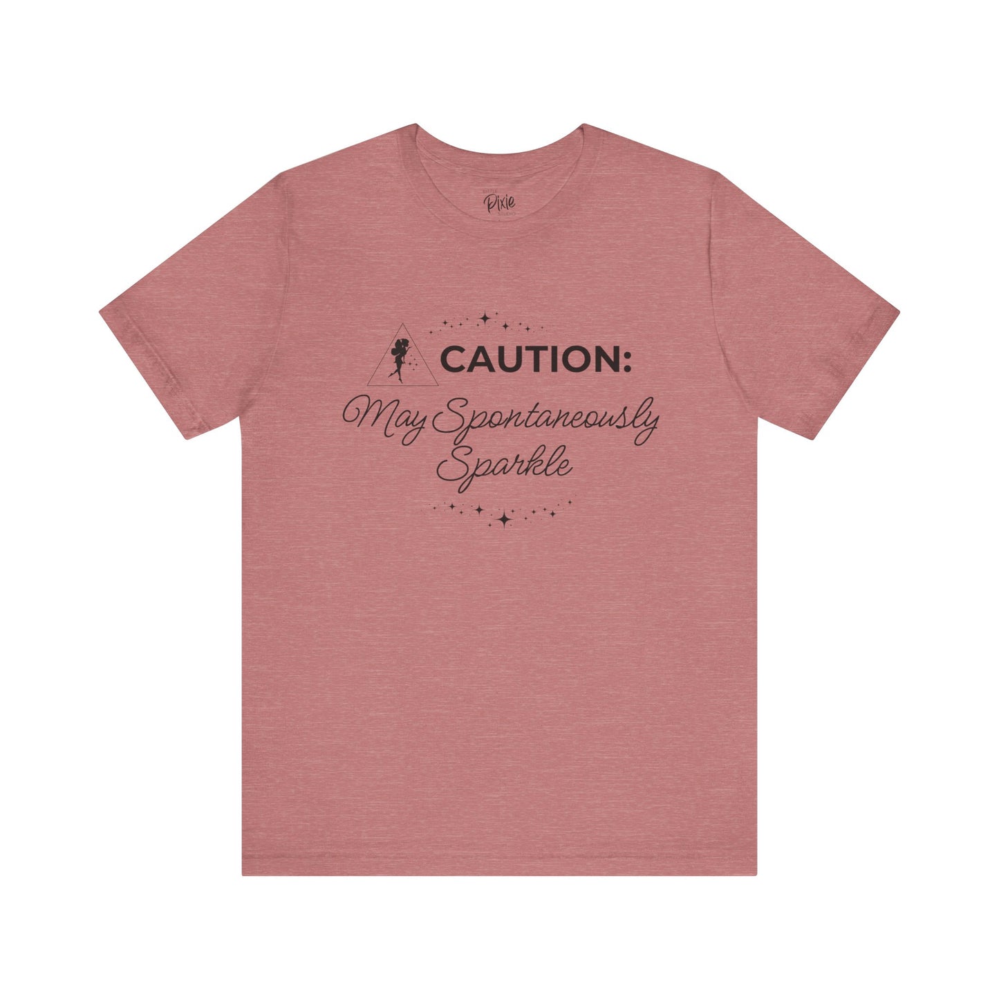 Caution: May Spontaneously Sparkle – Whimsical Fairycore Tee