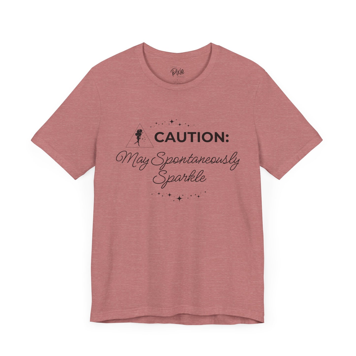 Caution: May Spontaneously Sparkle – Whimsical Fairycore Tee