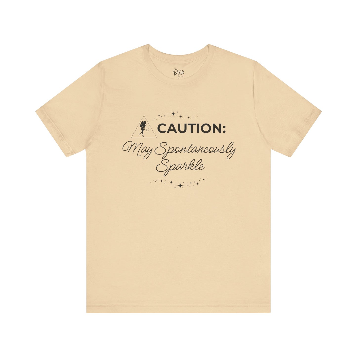 Caution: May Spontaneously Sparkle – Whimsical Fairycore Tee