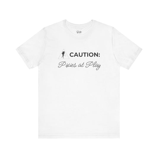 Caution: Pixies at Play – Whimsical Fairycore Tee