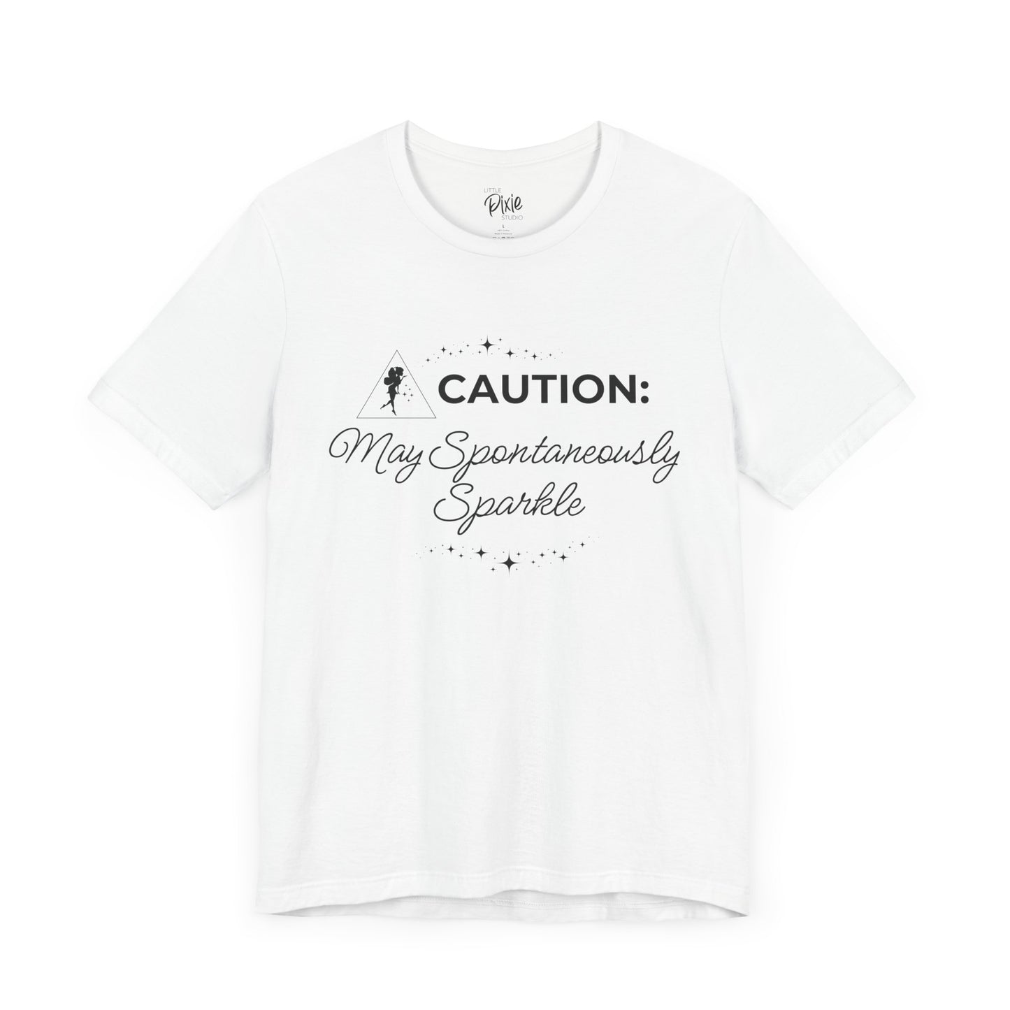 Caution: May Spontaneously Sparkle – Whimsical Fairycore Tee