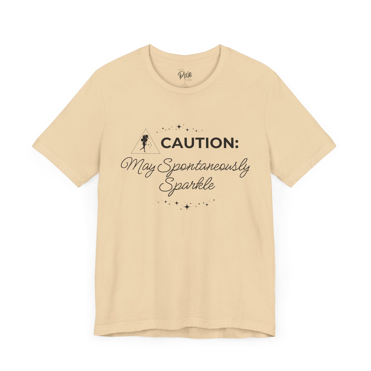 Caution: May Spontaneously Sparkle – Whimsical Fairycore Tee