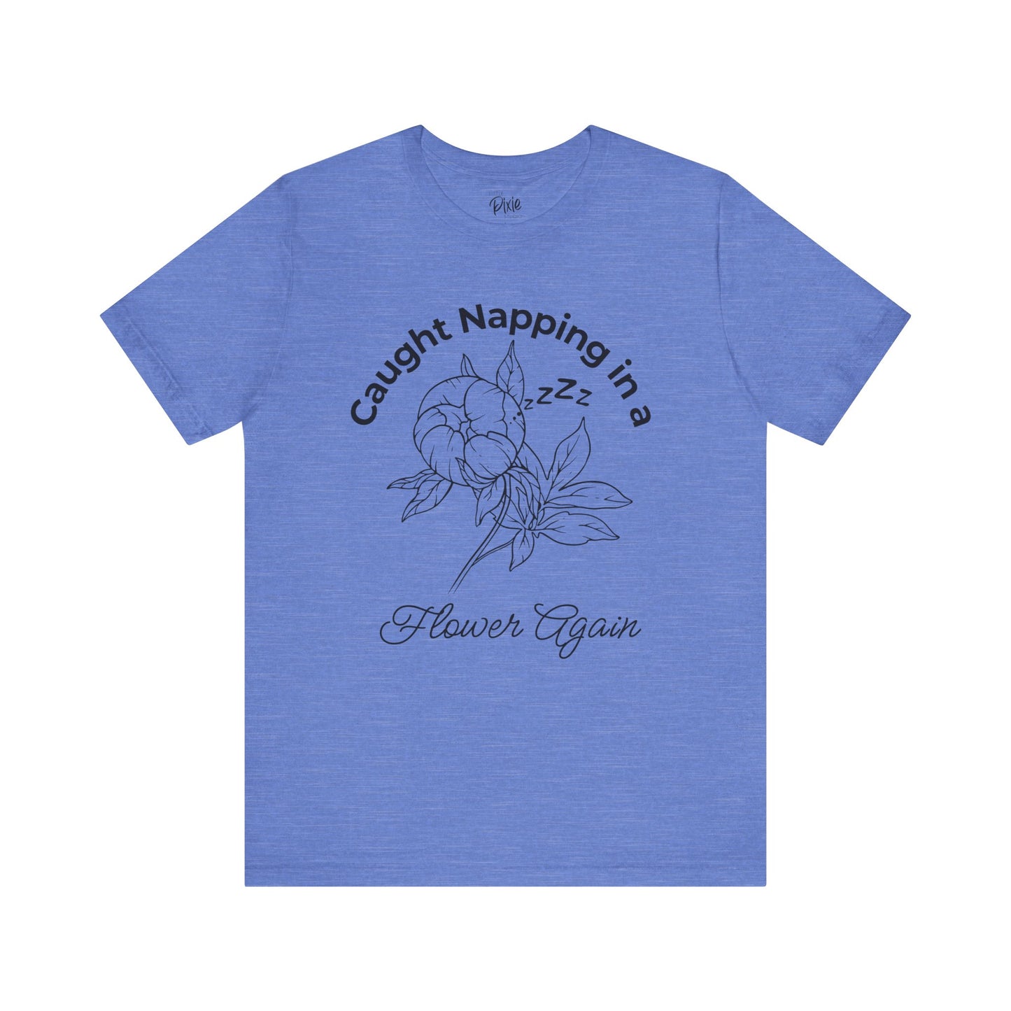 Caught Napping in a Flower Again – Whimsical Fairycore Tee