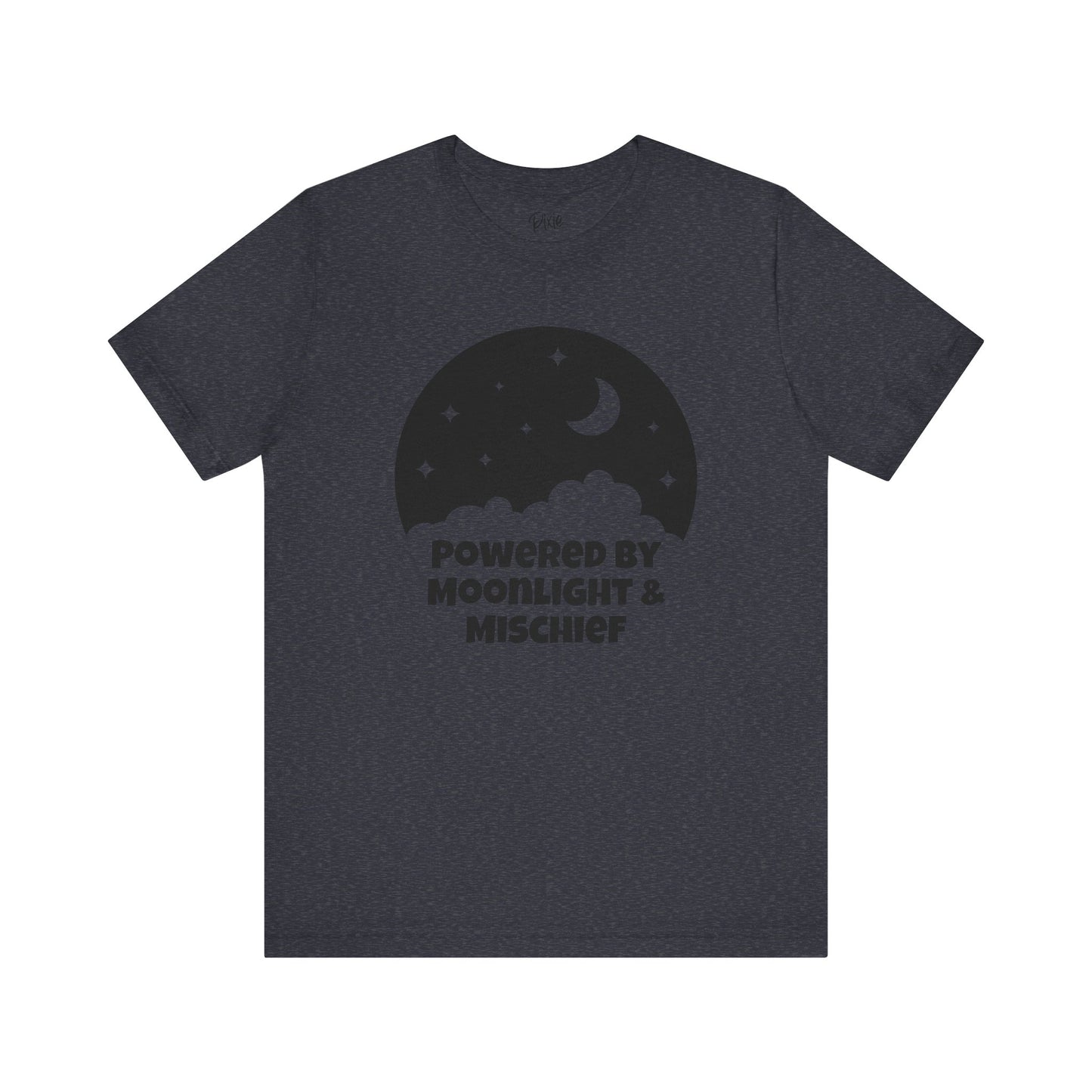 Powered by Moonlight and Mischief – Whimsical Fairycore Tee
