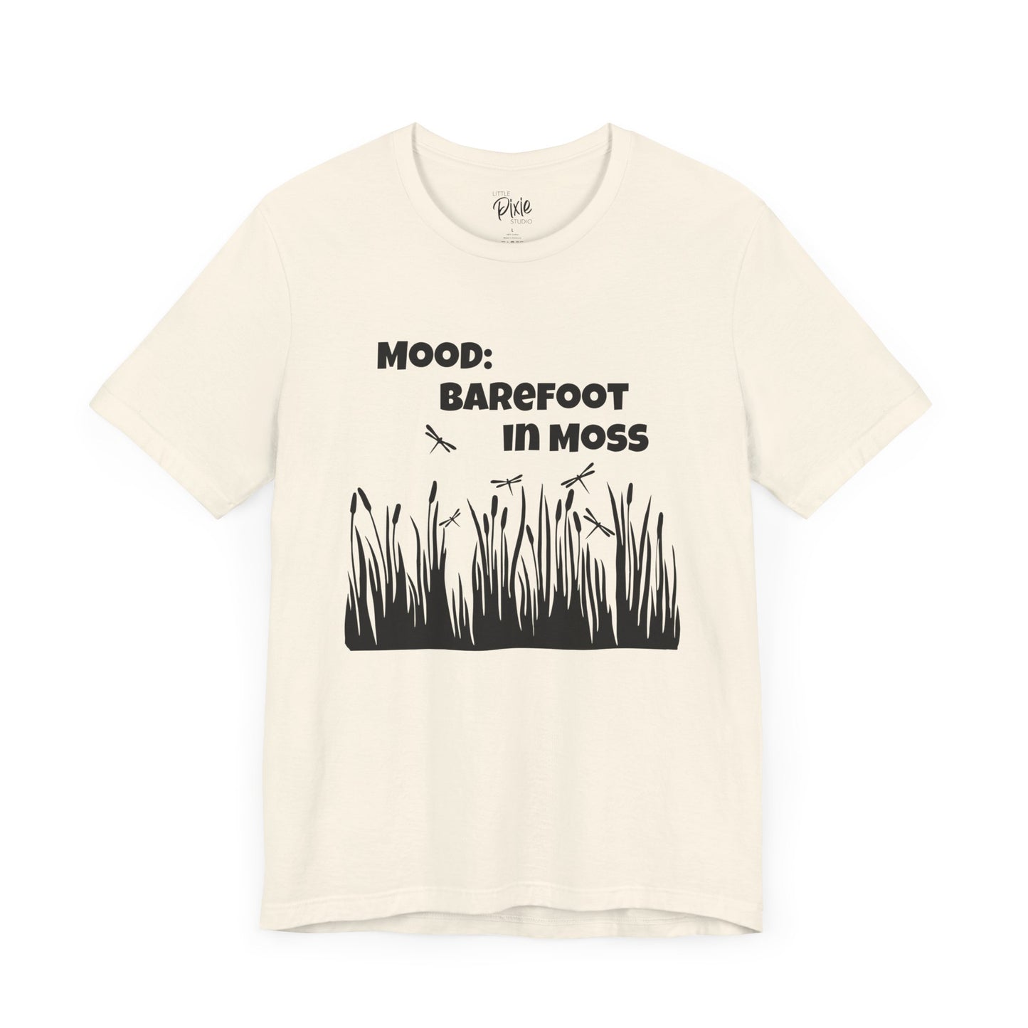 Mood: Barefoot in Moss – Whimsical Fairycore Tee