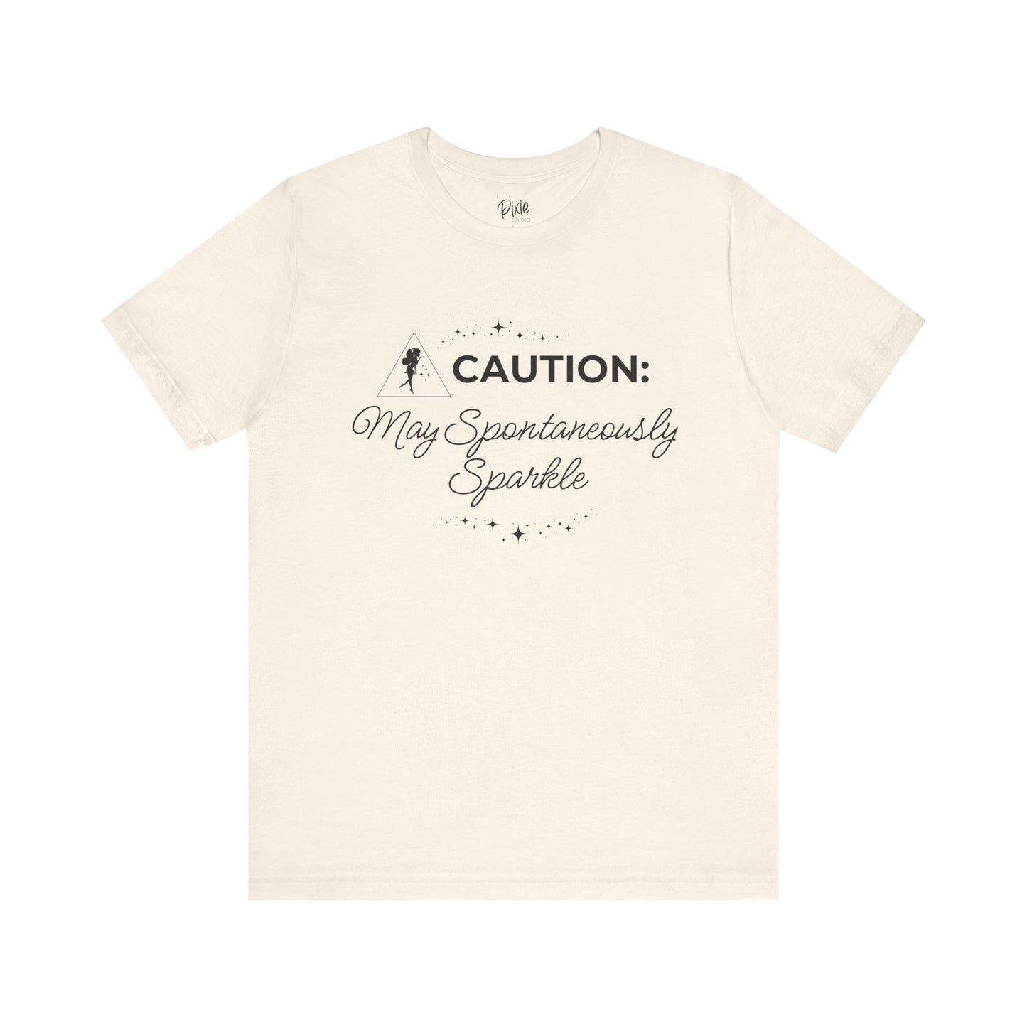Caution: May Spontaneously Sparkle – Whimsical Fairycore Tee